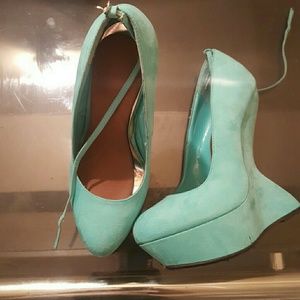 Turquoise Wedges